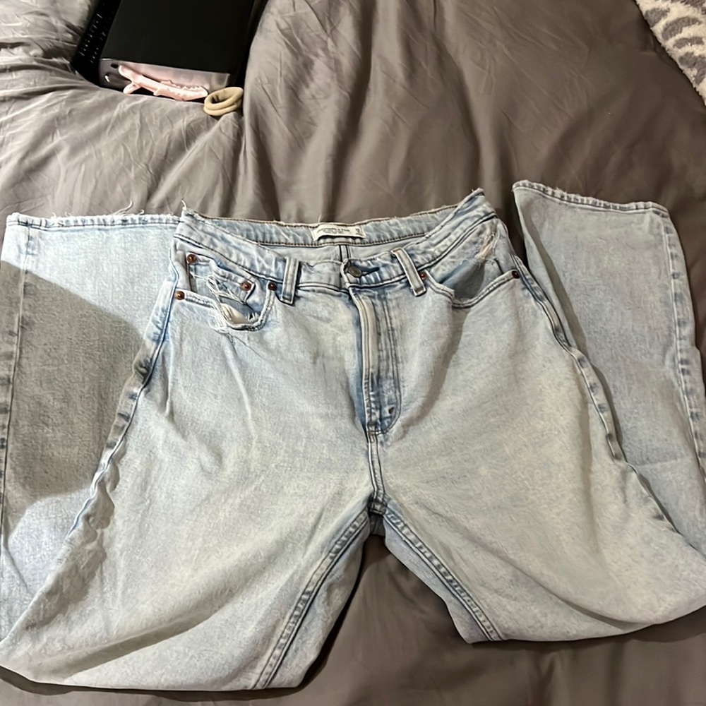 Ankle straight Abercrombie jeans